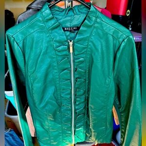 Baccini Vegan / Faux Leather Ladies Jacket